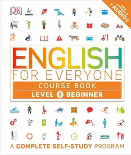 English for Everyone: Level 2: Beginner, Course – Paperback, by DK – Very Good q