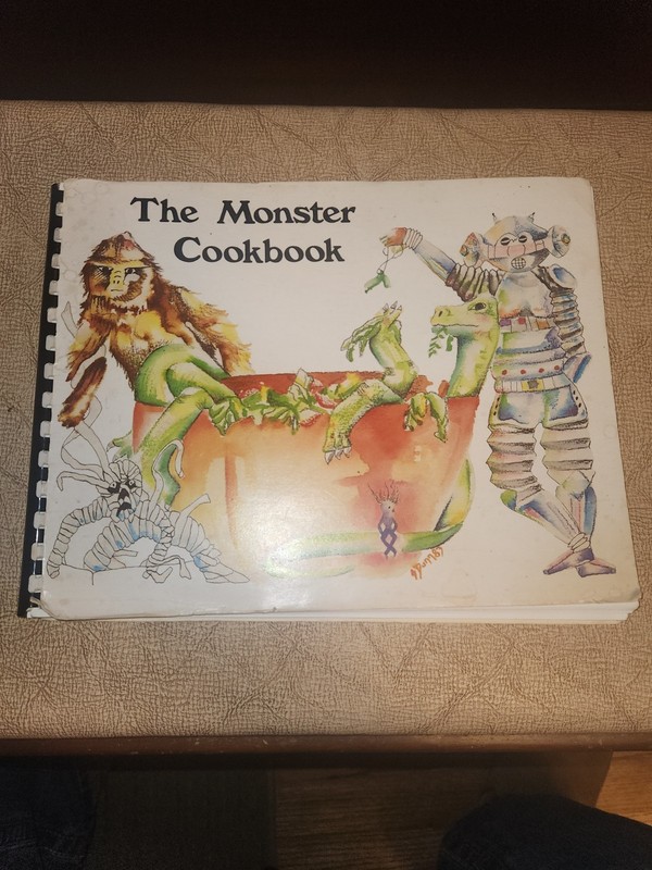 The Monster Cookbook by Kathy Philipson, Barbara Ramet, Kay Pence – 1982 RARE!