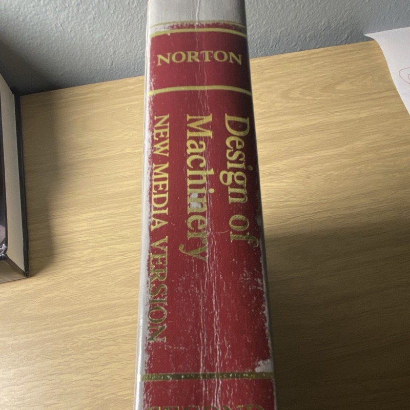 Design of Machinery Norton Hardcover New Media Version McGraw-Hill Mechanical E… gallery