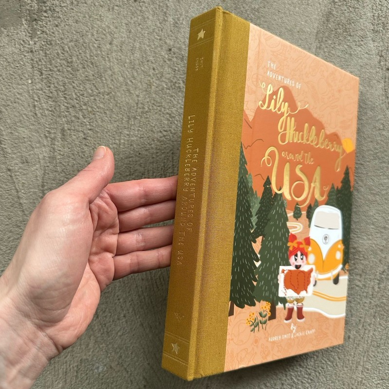 Adventures Lily Huckleberry Around the USA SIGNED By Audrey Smit & Jackie Knapp gallery