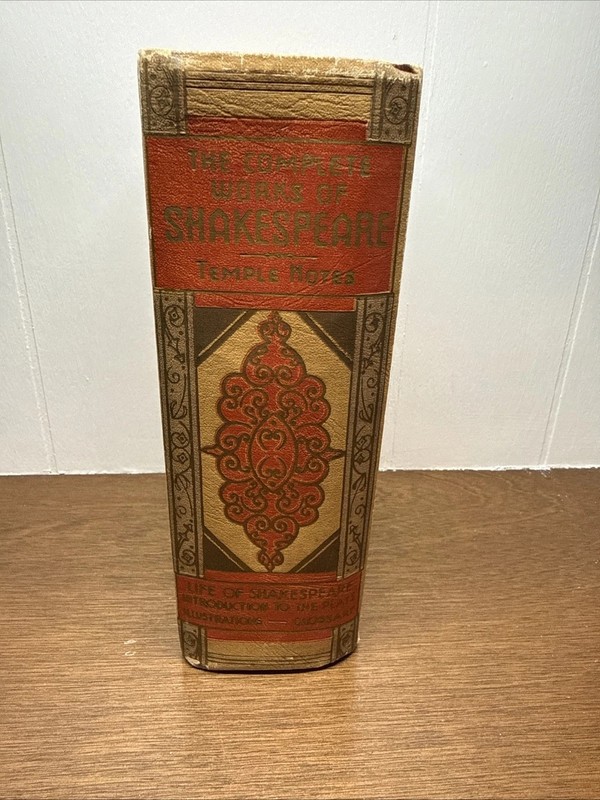 The Complete Works of Shakespeare Temple Notes World Syndicate HC Thumb Index gallery