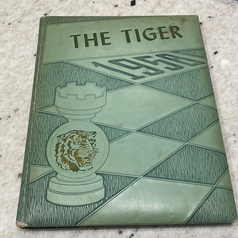 Reydon High School Elementary Yearbook Annual 1958 Oklahoma The Tiger