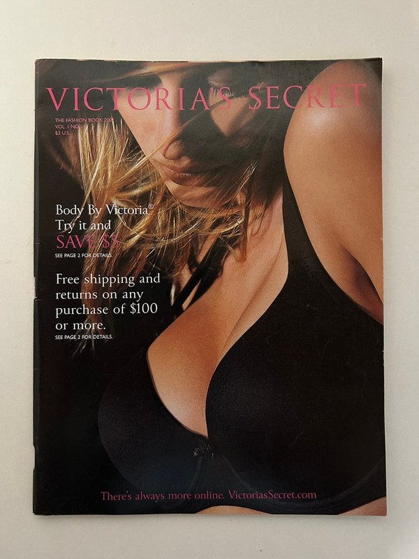 Victoria’s Secret The Fashion Book 2001 Vol 1 No 1 Lingerie Catalog