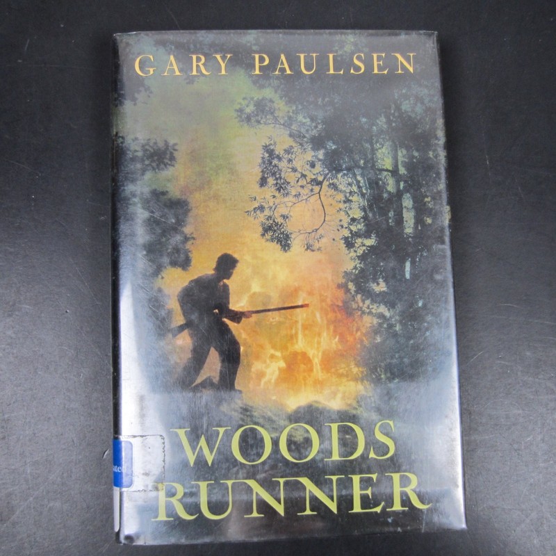 Woods Runner Gary Paulsen 2010 First Edition Young Adult Historical Fiction HCDJ