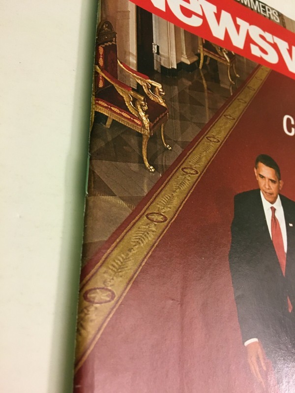 The Confidence Game, Obama, Depression, Newsweek back issue March 2, 2009 gallery