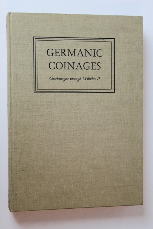Antique 1954 First Edition Germanic Coinages William D Craig WITH SUPPLEMENT
