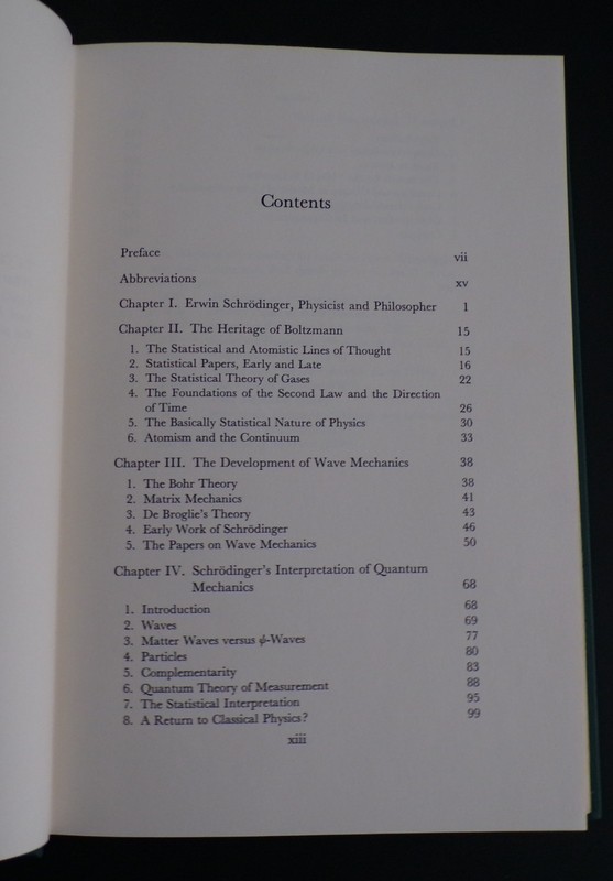 Scarce Erwin Schrodinger an Introduction to His Writings HC Fine in a G+/ VG DJ gallery