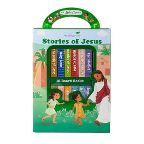 My Little Library: Stories of Jesus (12 Board Books) – Hardcover – VERY GOOD