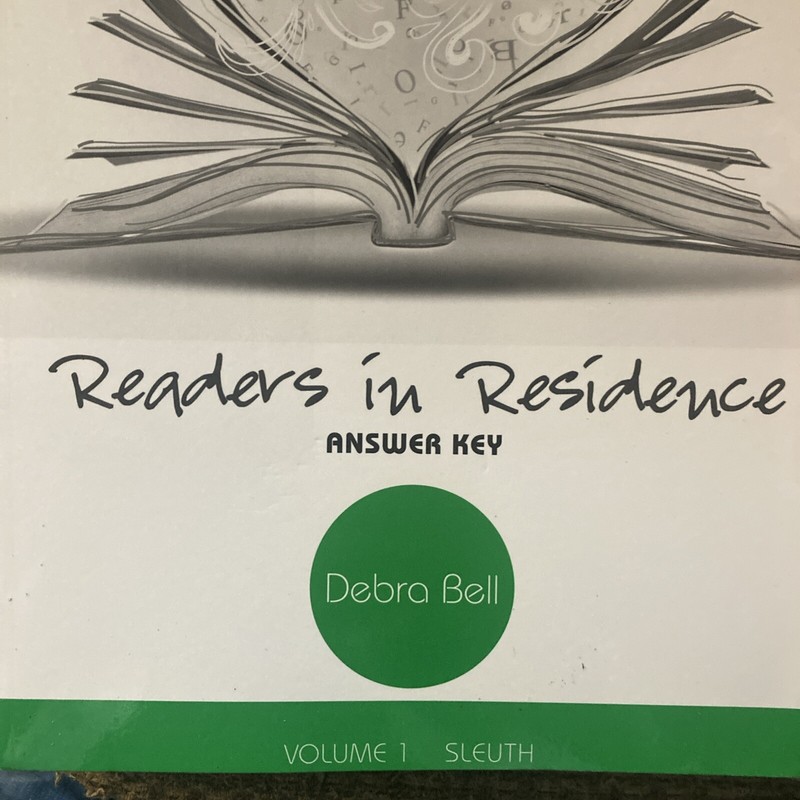 Readers in Residence, vol 1 – Sleuth – Answer Key and Teaching Notes BRAND NEW