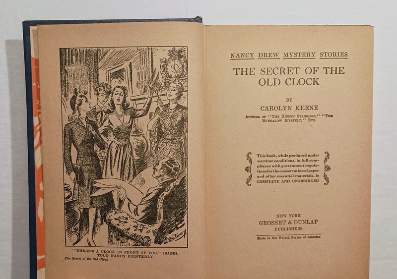1940's NANCY DREW Mystery Stories Lot (22) by Carolyn Keene, Dust Jackets, VG gallery