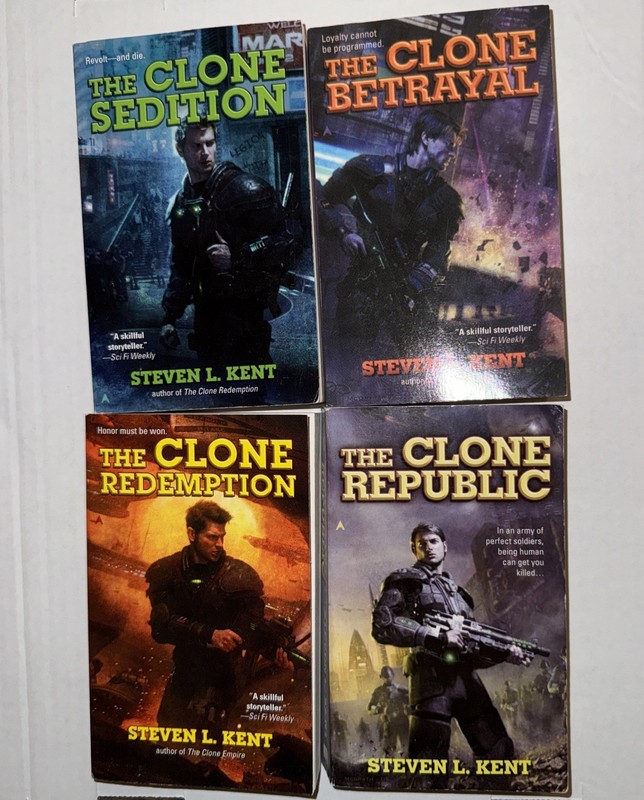 Lot Steven L. Kent The Clone Sedition Betrayal Redemption Republic
