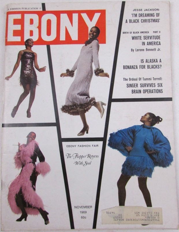 EBONY NOVEMBER 1969 FLAPPERS B.B. KING BLACK CHRISTMAS 182 PAGES TAMMI TERRELL