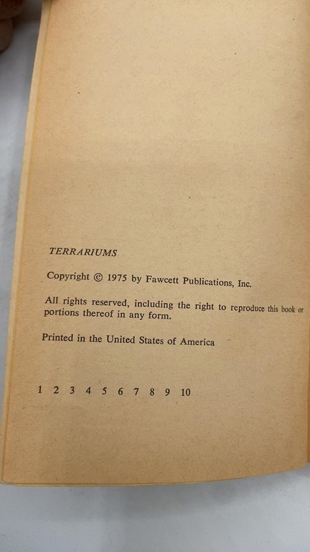 Terrariums Your Complete Guide Allan A. Swenson Paperback 1975 gallery