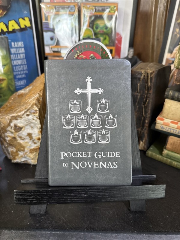 Pocket Guide to Novenas Annie & John Paul Deddens Leather FINE Ascension 2023