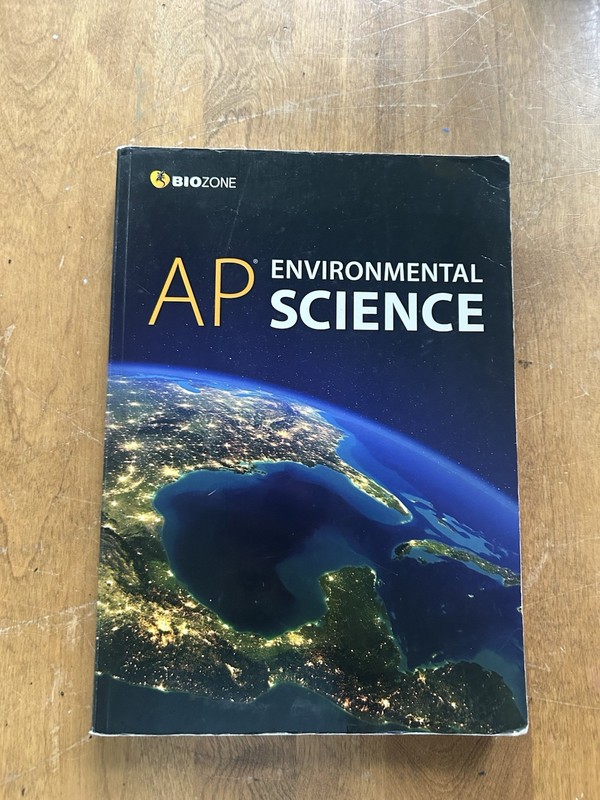BIOZONE AP Environmental Science Student Edition Paperback 2021 216p Good