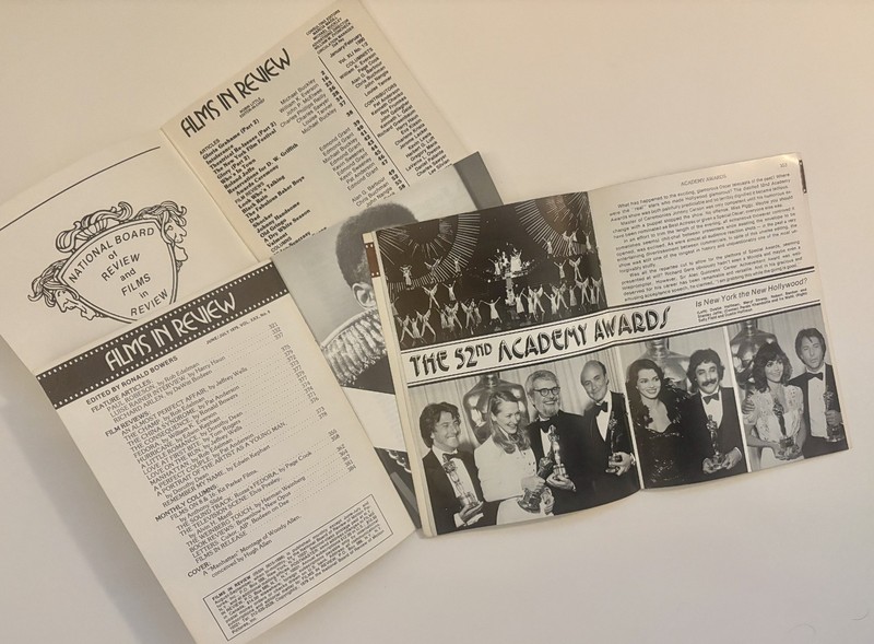 FILMS IN REVIEW Magazine (Lot of 15 issues) from 1962-1990 Movie/Film/Hollywood gallery