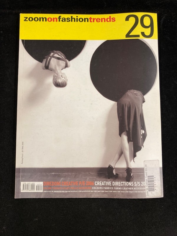 ZOOM ON FASHION TRENDS MAGAZINE #29 CREATIVE DIRECTIONS S/S 2006, COLORS, FABRIC