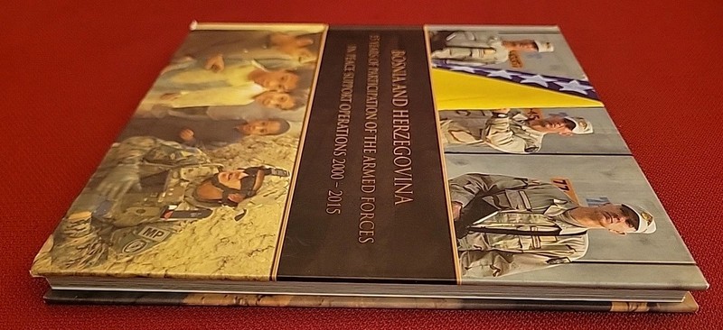 Bosnia and Herzegovina 15 years of Participation Armed Forces HC Book 2000 2015 gallery