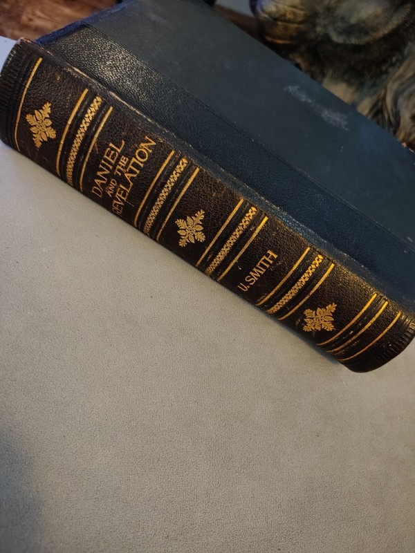 Daniel And The Revelation By U.Smith Leather 1907 Bible Illustrated Prophecy gallery