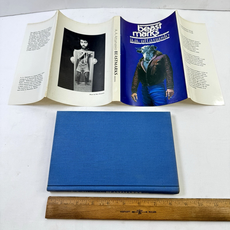 AA ATTANASIO 1st Ed Book Lot BEASTMARKS In Other Worlds RADIX William Morrow gallery