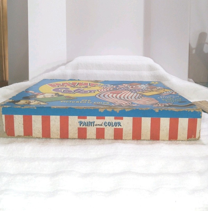 VTG. Whitman Publishing Co. Paint And Color Box Set. 1940's, 50's. Read... gallery
