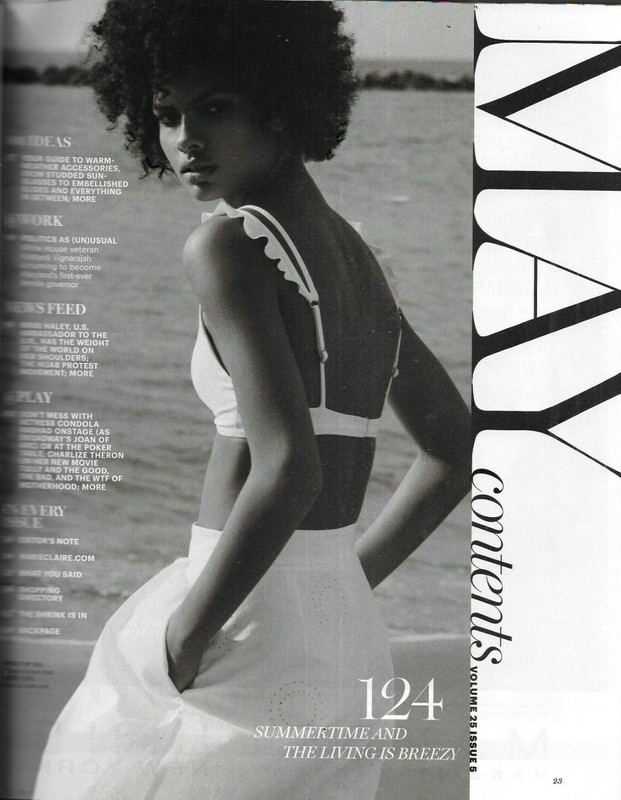 Marie Claire Magazine Issa Rae Sophie Turner Yara Shahidi Riley Keough Fashion gallery