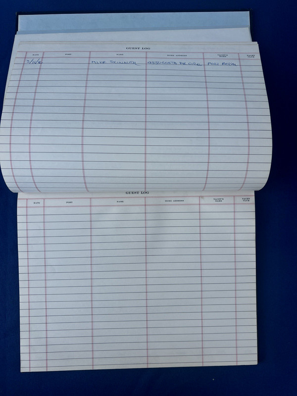 Perko Ships Marine Log Book Vintage Nautical gallery
