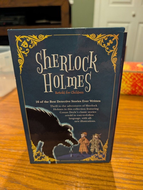 Sherlock Holmes Retold for Children 16 Book Box Set Paperback By Doyle & Woolf