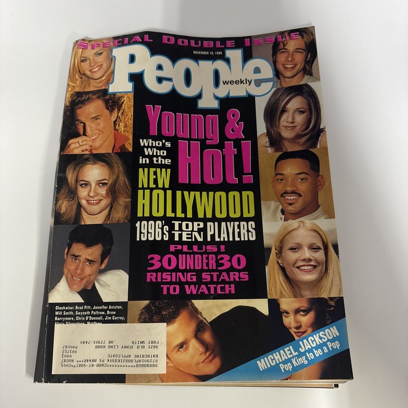 People Weekly November 18 1996 Special Double Issue Young & Hot in Hollywood!