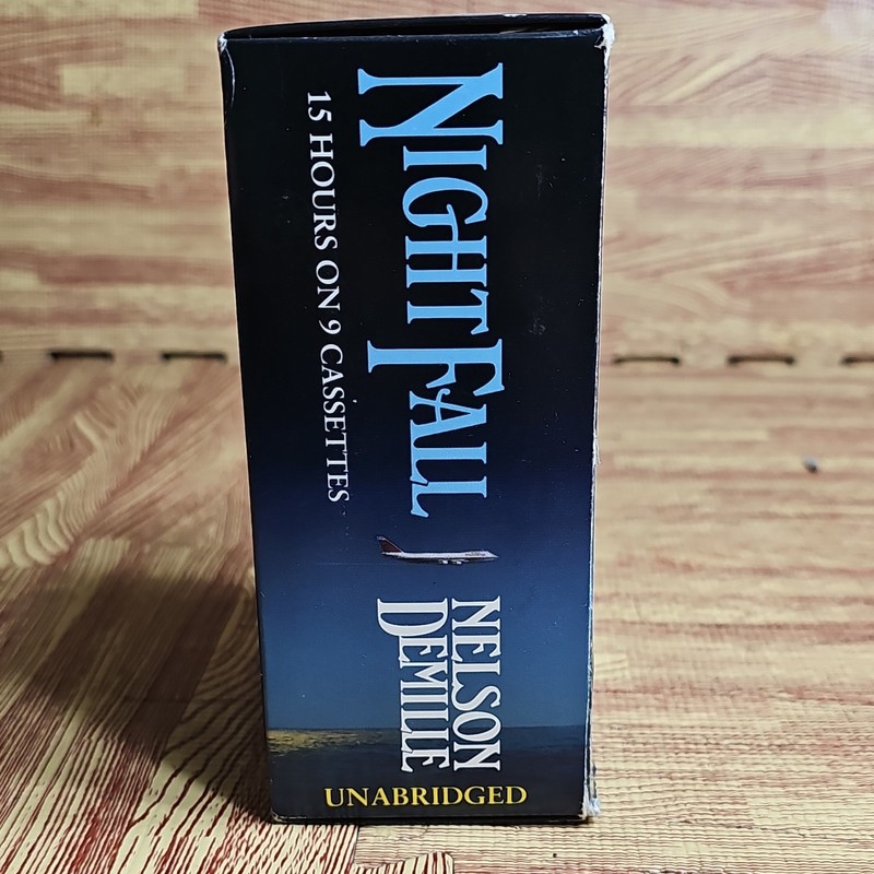 Time Warner AudioBooks Night Fall Nelson DeMille Unabridged Cassettes 15hr gallery