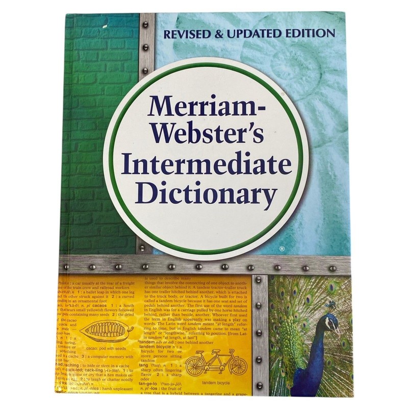 Merriam-Webster Intermediate Dictionary 2016 Hardcover Revised Ed BRAND NEW