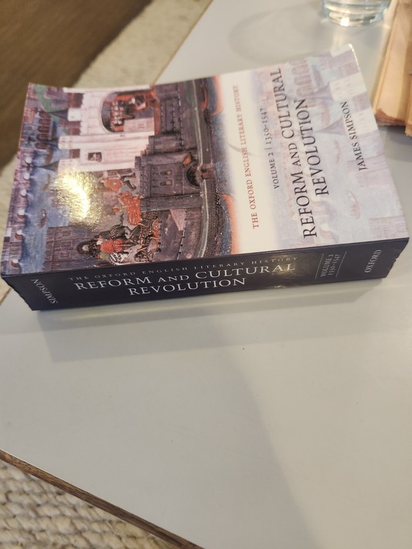 The Oxford English Literary History: Volume 2: 1350-1547 - Reform and Cultural R gallery