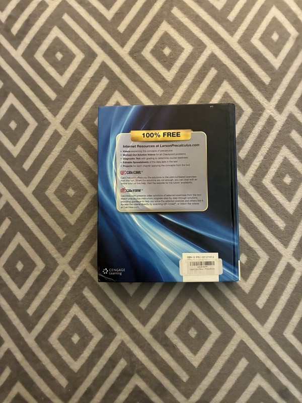 Mindtap Course List Ser.: Precalculus by Ron Larson (2017, Hardcover) gallery