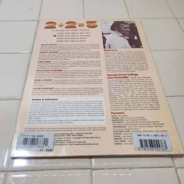 2+2=5 A Study in Odd Times Trumpet with 2-CD Set Music Minus One Sealed NEW gallery