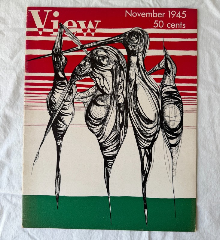 View Magazine Nov 1945 Leon Kelly Chagall Miro Klee O’Keeffe Surrealism