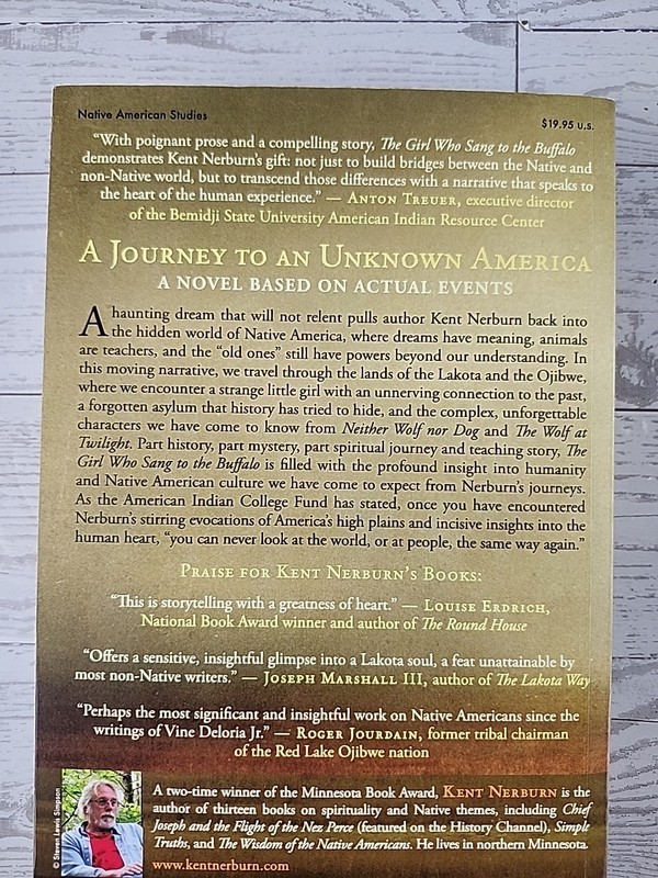 The Girl Who Sang to the Buffalo: A Child, an Elder, and the Light from an A... gallery