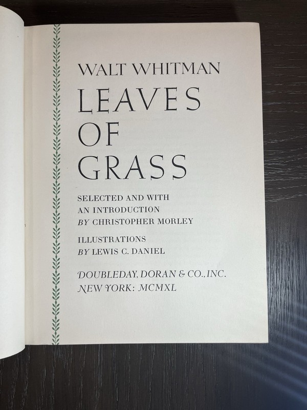 Leaves Of Grass