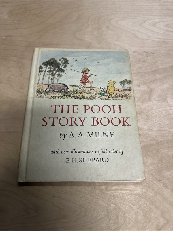 The Pooh Story Book by AA Milne 1965 EH Shepard Illustrations HB VTG
