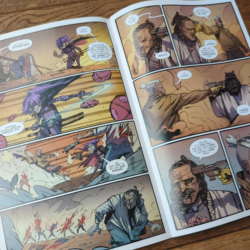 HIT-GIRL IMAGE COMICS # 4 B&B gallery
