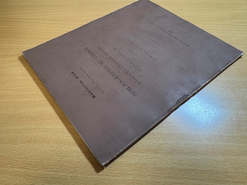 Bibliographical Index No. XLV. -Fifth Year. by Thomas Lodge The Hunterian Club gallery