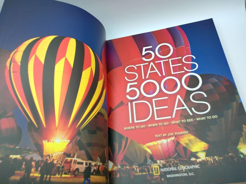 National Geographic 50 States 5000 Ideas Travel Book Paperback 2017 Joe Yogerst gallery