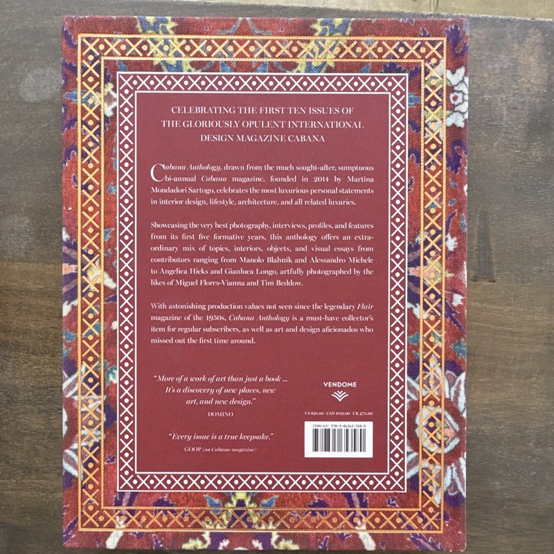 Cabana Anthology by Mondadori Cloth Cover Edition Hardcover English gallery