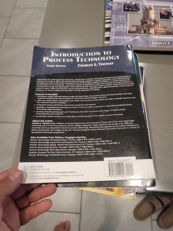 Introduction to Process Technology by Charles E. Thomas (2009, Trade Paperback) gallery