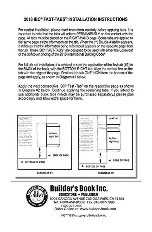2018 International Building Code (IBC) Fast Tab 2018 International Building Code gallery
