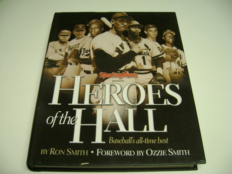 HUGE 2002 Hardcover Book Heroes Of The Hall, Baseball’s All-Time Best, 511pages