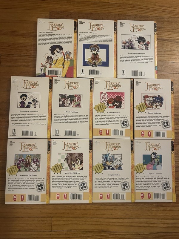 BIG Lot Of 11 FAERIE’S LANDING Manga Volumes 1-2, 10-12, 14-19 Tokyopop You Hyun gallery