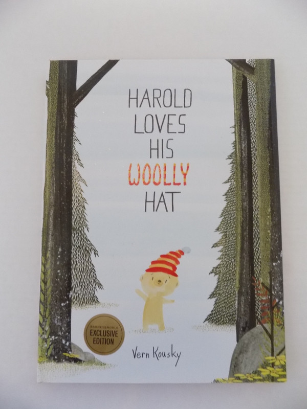 Harold Loves His Woolly Hat Book B&N Exclusive Edition 2018 First Edition NOS