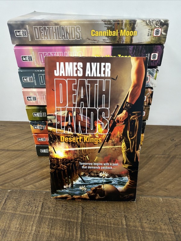 Deathlands Series James Axler Lot of 9 Sci-Fi Paperbacks Dystopian gallery