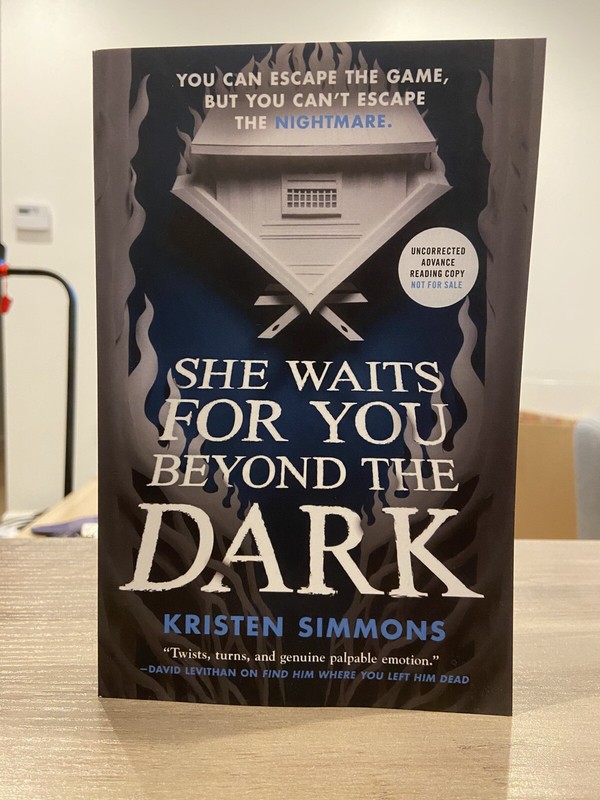 She Waits for You Beyond the Dark by Kristen Simmons NEW ARC Paperback 2025