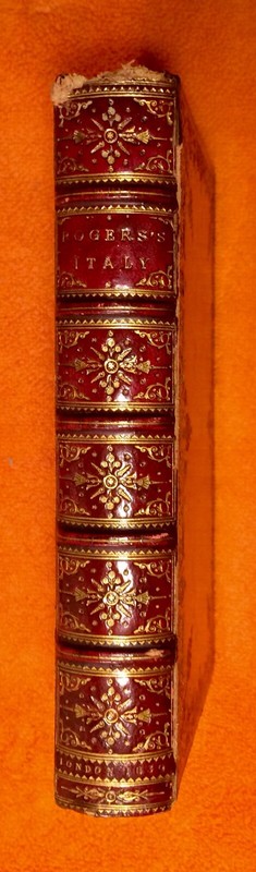 ITALY, a Poem – Samuel Rogers (1869) ~First Illustrated Edition~ Leather Binding
